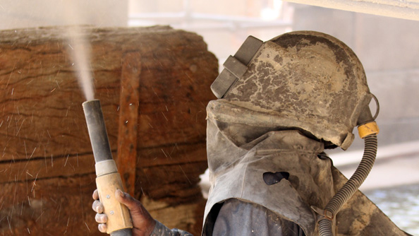 Décapage des bois durs