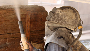 Décapage des bois durs