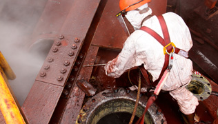 l’aérogommage métaux/industrie