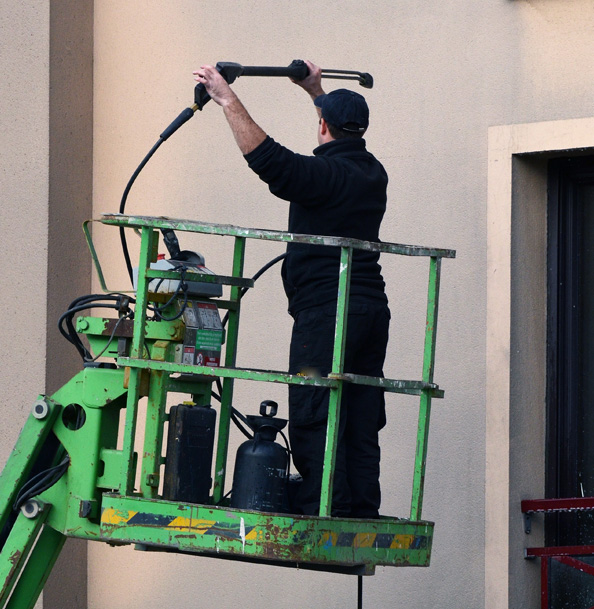 L’aérogommage appliqué à la maçonnerie générale