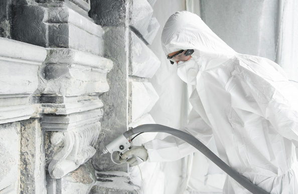 Nettoyage et restauration monuments historiques et statues