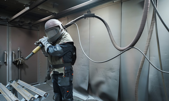 Préparation des métaux avant peinture