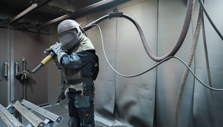 Préparation des métaux avant peinture